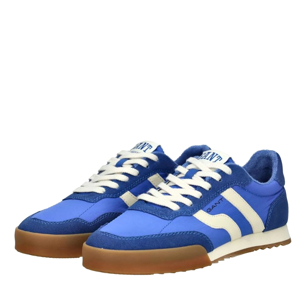 Sneakers bărbați Gant linia  Baylle bleumarin din piele întoarsă și textil  1749BP633837VBL