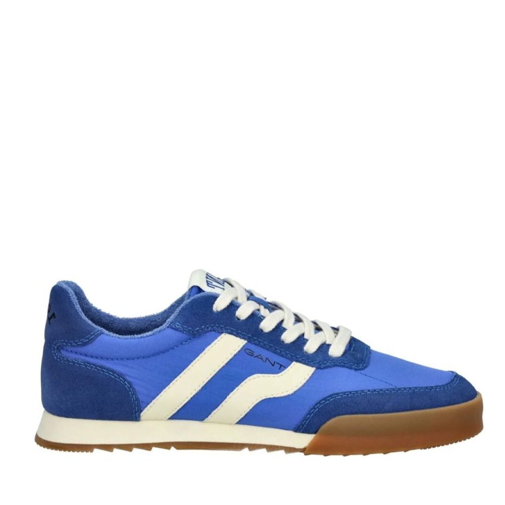 Sneakers bărbați Gant linia  Baylle bleumarin din piele întoarsă și textil  1749BP633837VBL