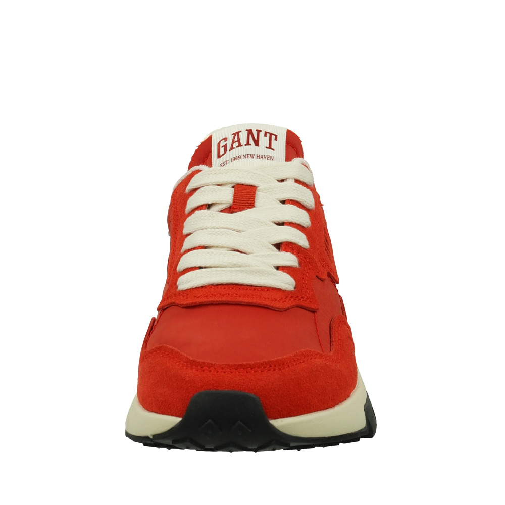 Sneakers bărbați Gant Youtron roșii din piele întoarsă și textil  1749BP633916VR