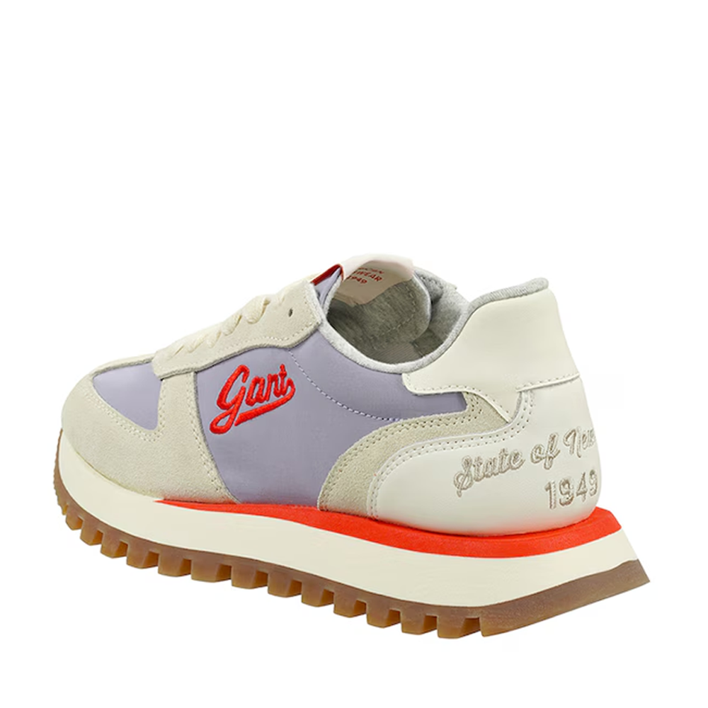 Sneakers femei Gant linia Caffay lila din piele și material textil  1749DP533855LI