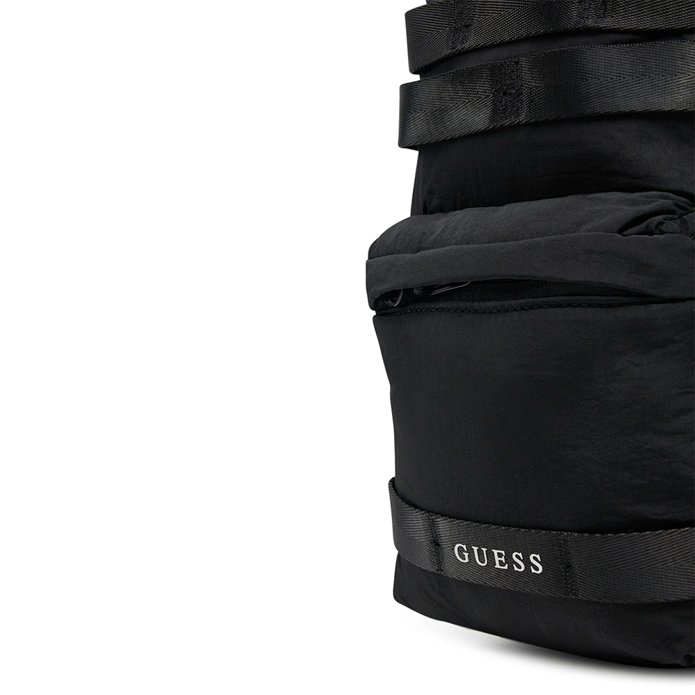 Rucsac bărbați Guess Asti negru cu logo 929RUCSHMASPFN