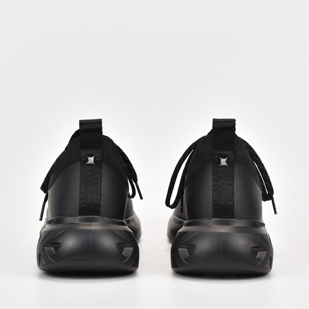 Sneakers bărbați Karl Lagerfeld Kite Run Knit negri 2058BP54616N