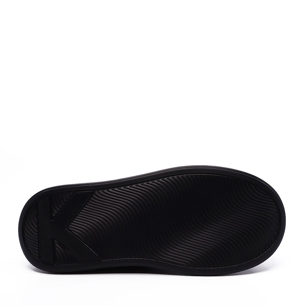 Sneakers femei Karl Lagerfeld Anakapri Signia negri din piele 2058dp63510n