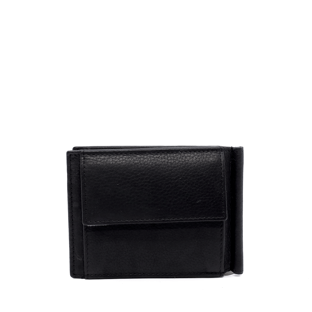 Portcard  Pierre Cardin negru din piele cu RFID  7PCAE8858N