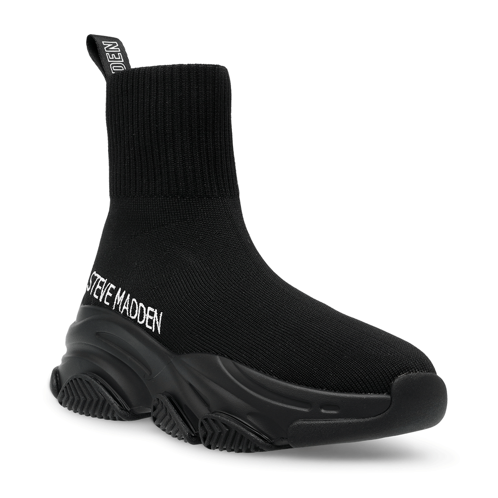 Ghete slip on femei Steve Madden Prodigy negre din textil 1469dgsprodigyn