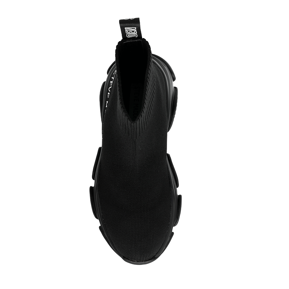 Ghete slip on femei Steve Madden Prodigy negre din textil 1469dgsprodigyn