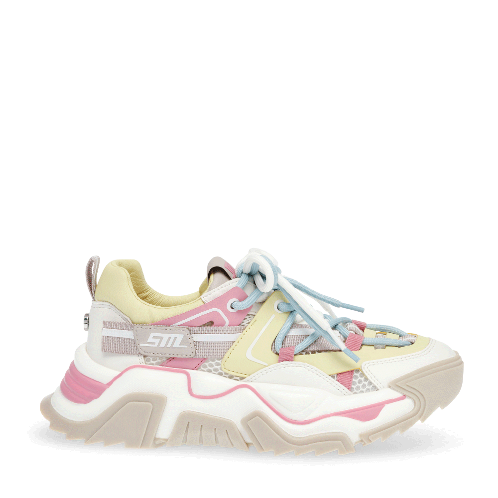 ❁Ma❁ Steve Madden Sneakers femei Steve Madden Kingdom multicolori din