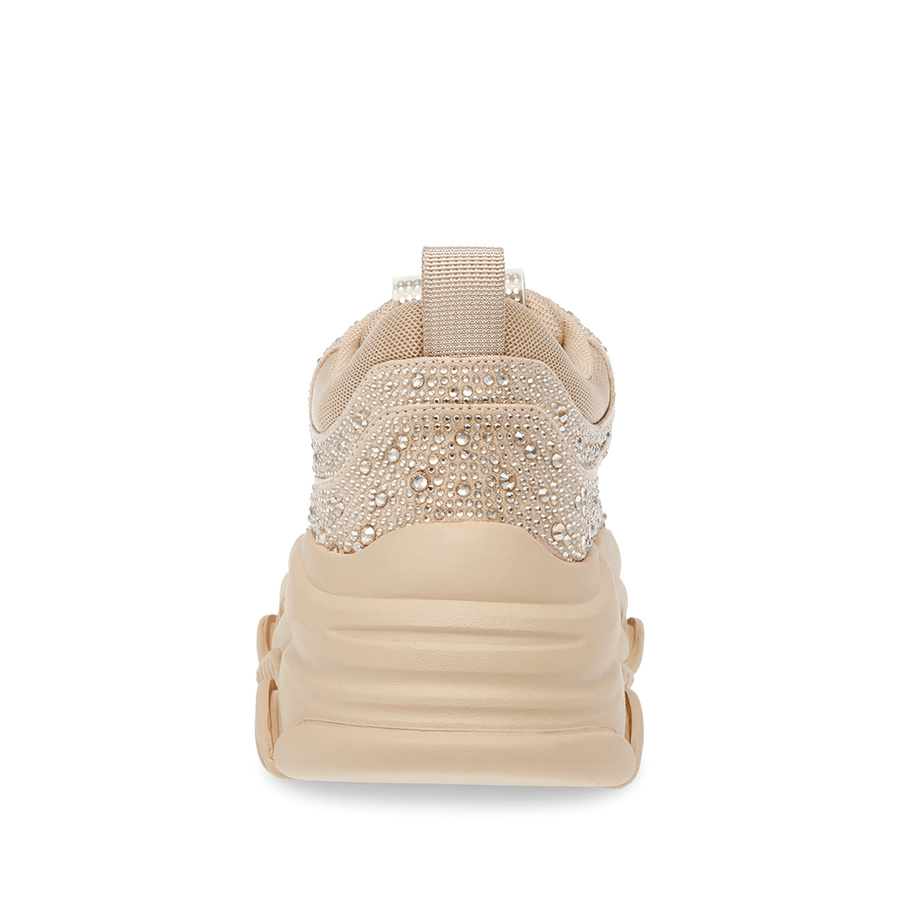 Sneakers femei Steve Madden nude din sintetic cu ștrasuri 1467dpprivynu