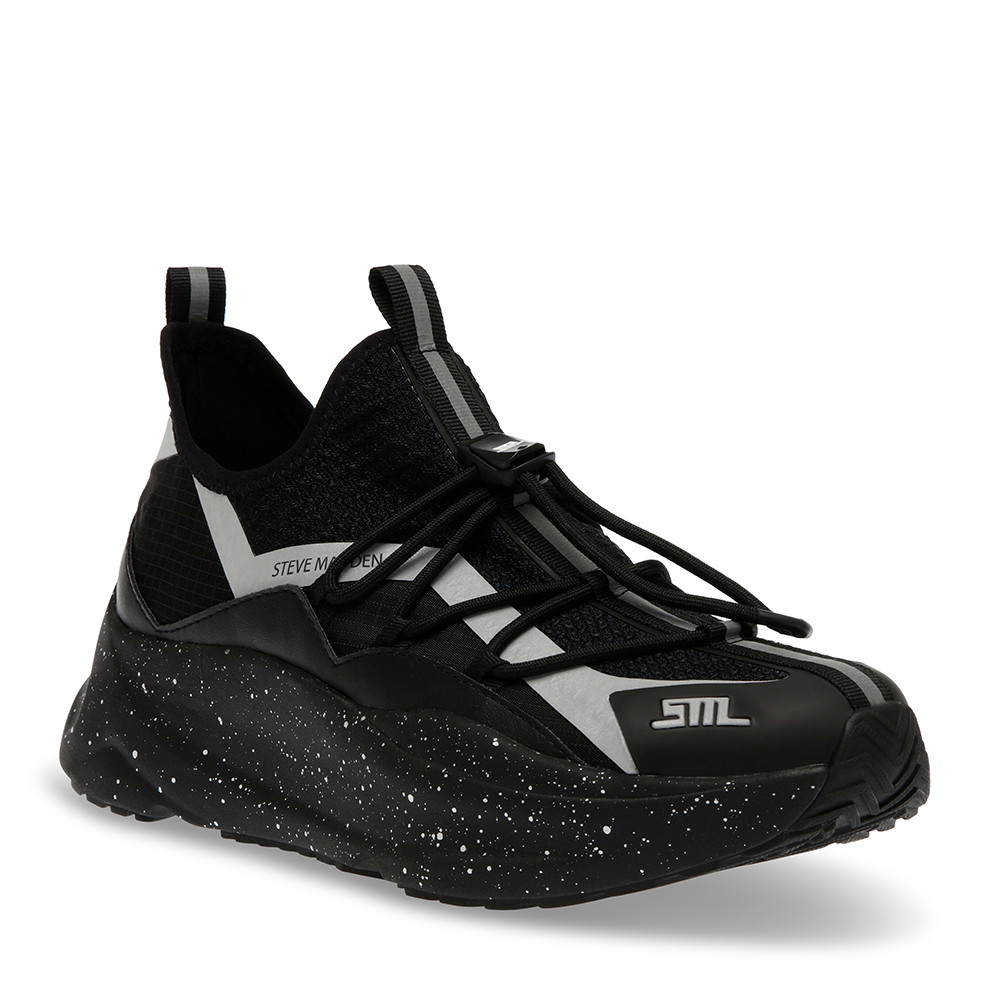 Sneakers slip on femei Steve Madden negri1468DPIGNITE1N