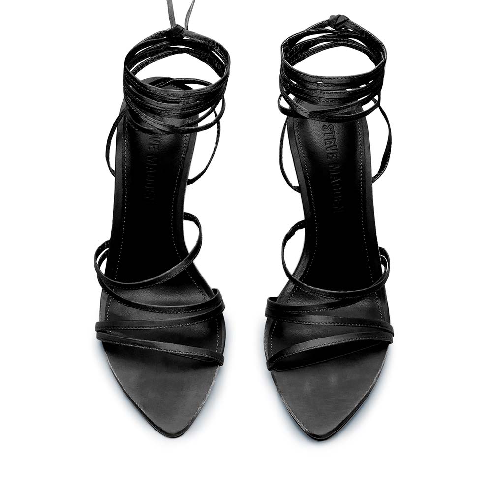 Sandale cu toc înalt femei Steve Madden Arabell negre 1460DSSARABELLN
