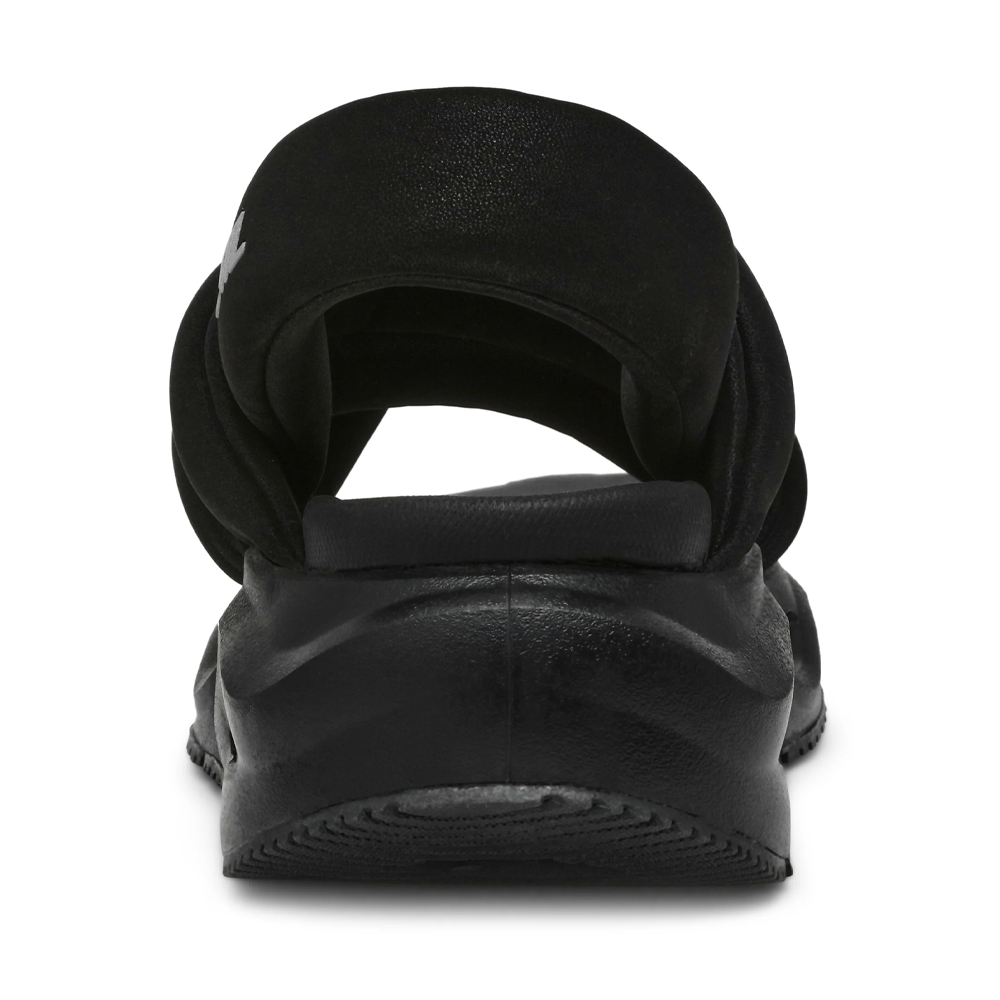 Sandale femei Steve Madden negre din material textil 1469DSHURDLE2N