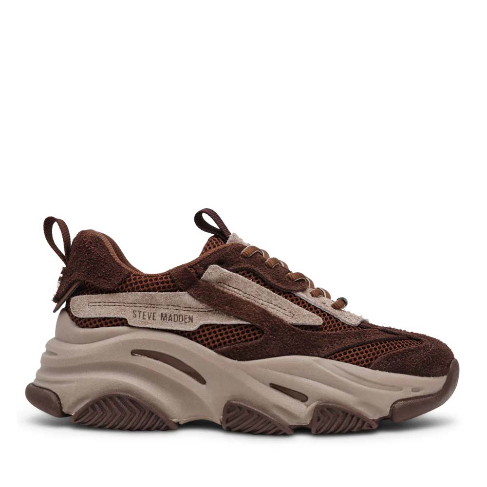 Steve Madden Sneakers Steve Madden Possesion maro din piele și