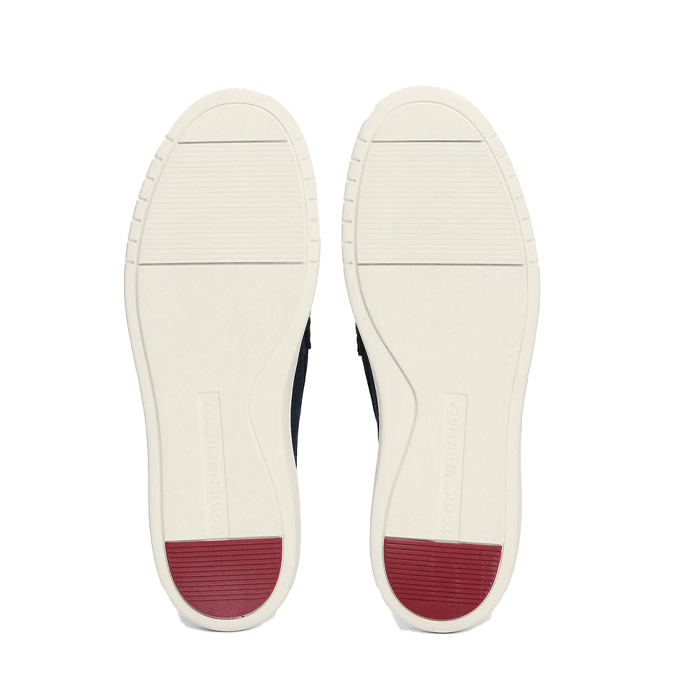 Mocasini bărbați Tommy Hilfiger bleumarin din piele întoarsă 3419BM5354VBL