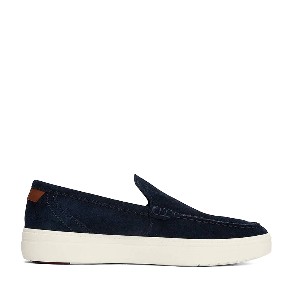 Mocasini bărbați Tommy Hilfiger bleumarin din piele întoarsă 3419BM5354VBL