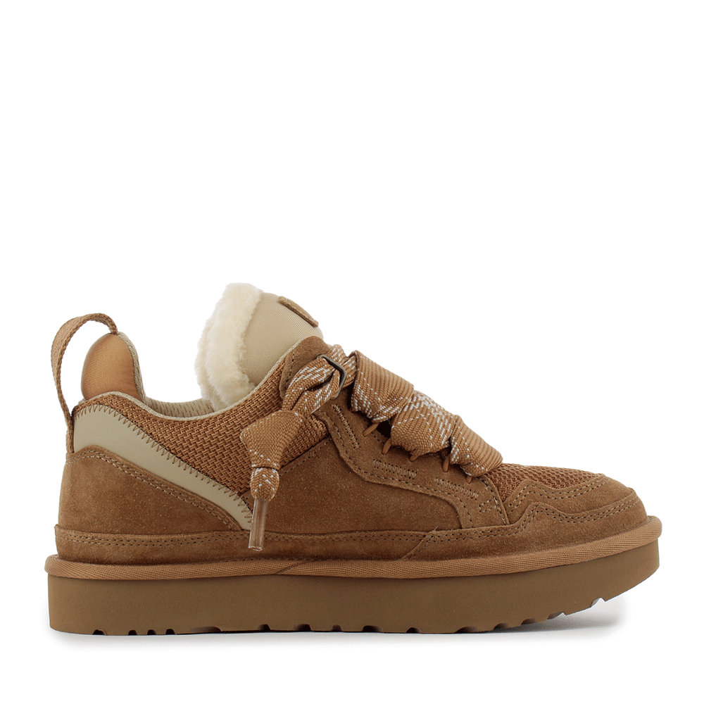 UGG Pantofi femei UGG Lowmel, chestnut din piele întoarsă