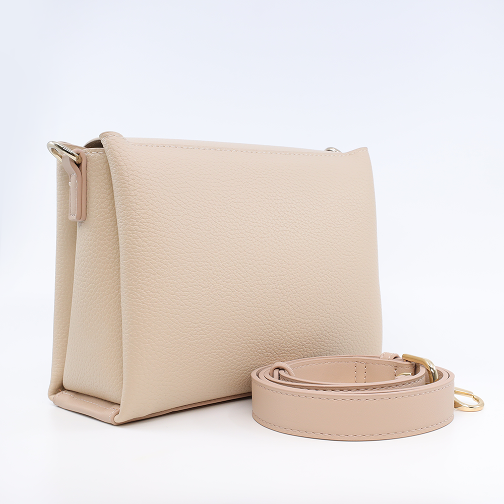 Poșetă mini satchel femei Valentino bej 1959poss5a806be
