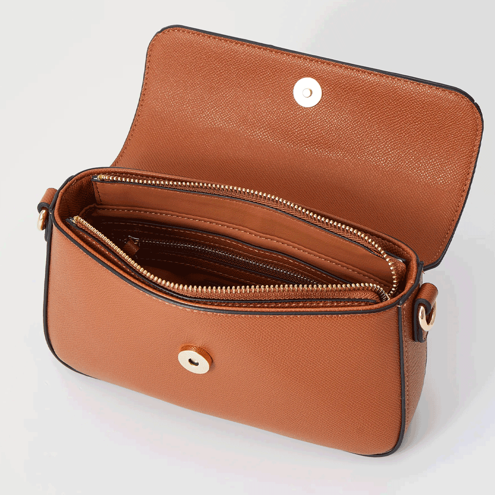 Poșetă crossbody femei Valentino Ivy cognac 1959POSS8NR09CO